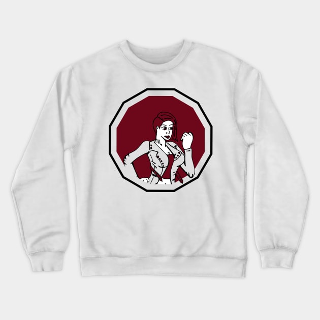 Astro Scorpio woman Crewneck Sweatshirt by COLeRIC